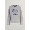 MIKINA GANT GANT 1949 RAGLAN C-NECK LIGHT GREY MELANGE