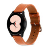 20mm Remienok Samsung Galaxy Watch / Xiaomi / Garmin / Huawei Univerzálny hnedá farba hladká koža