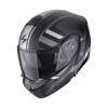 Výklopná helma Scorpion Exo-930 Evo Ardens matná černá/stříbrná, vel. XL