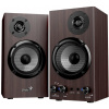 GENIUS repro SP-HF520BT Dark Brown/ 2.0/ Bluetooth 5.3/ 20W/ Drevené/ tmavo hnedé