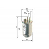 BOSCH Palivový filter 0450906407