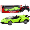 LEAN TOYS Diaľkovo ovládané športové auto RC 1:18 zelené