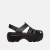 Crocs Stomp Fisherman Sandal Black