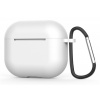 Ochranné puzdro na Apple Airpods 3, silikónové hladké Farva: Biela