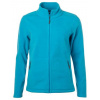 Ladies Fleece Jacket , Black, XS Farba: turquoise, Velkost: M