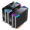 Jonsbo CR-2000 GT Chladenie procesora Dual Tower, ARGB - 2x 120mm, čierne (CR-2000GT)