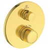 Ideal Standard CeraTherm Navigo - Termostatická sprchová batéria pod omietku, Brushed Gold A7295A2