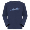 Mammut MAMMUT CORE LONGSLEEVE KIDS LOGO modrá 152