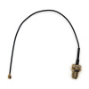Mueller Electric AI-000918-6 koaxiálny kábel [RP-SMA zástrčka - IPEX zástrčka] 0.15 m čierna 1 ks; AI-000918-6