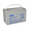 Akumulátor energie BezÚ Olovený GEL PbH2SO4 Geti DC SLA-12V/100Ah 12V/100Ah C900/50% (Solárna bloková batéria 
