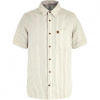 Fjällräven Övik Travel Shirt SS M, Veľkosť XL, Farba CHALK WHITE-SAND STONE