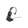 Jabra Evolve2 65/Mono/BT/Bezdrať/MS/Stand/Čierna (26599-899-989)