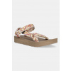 Sandále Teva dámske, hnedá farba, na platforme 1090969 EUR 39