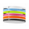 NIKE FLEX CLASSIC HEADBANDS 6PK čelenky do vlasov (6 kusov) veľ. univerzálna veľkosť