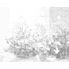 ZUTY Bodkovanie - OZDOBNÉ VTAČIE KLIETKY V ŠTÝLE PROVENCE Rámovanie: vypnuté plátno na rám, Rozmer: 40x50 cm