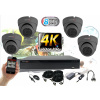 Monitorrs Security 4K AHD Kamerový set so 4 kamerami