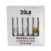 Sada na lamináciu obočia a rias Zola Brow&Lash Lamination System Strieborná