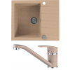 Set Alveus (dřez Cadit 10 Beige 55 + baterie Nina Beige 55) SETA22001