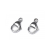 Karabínka z nerezovej ocele 8x13 mm - 4 ks platina