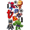 CUKROVÁ TLAČ jedlý obrázok na tortu Cukrová hmota Spiderman Avengers 3 + MENO