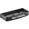 GEDY 241714 Smart polica do sprchy, 30 x 4,5 x 12,8 cm, čierna matná