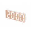 Designové LED hodiny - budík 5877WH Karlsson 16cm