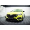 Škoda Octavia IV RS spojler pod predný nárazník s krídelkami V2 Maxton design