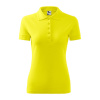 MALFINI Polokošile Pique Polo 210, krátký rukáv, dámská MAL-2109615 L Citronová