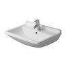 Duravit Starck 3 - Umývadlo, 55x43 cm, s prepadom, s otvorom na batériu, biela 0300550000