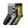 Funky Steps 5 PACK - pánske ponožky FSB436