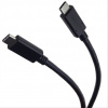 PremiumCord Kabel USB 3.2 konektor C/male - USB 3.2 C/male, černý, 0,5m ku31cc05bk