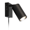 Solight Nástěnná lampa černá WO3002-B