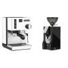 Rancilio Silvia BC, white + Eureka Mignon Classico, CR black