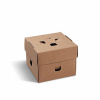 Wimex Burger box (PAP FSC Mix) rozkladací nepremastiteľný kraft 120 x 120 x 100 mm