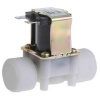 Elektromagnetický ventil 230V na vodu plastový, príruby G3/4”, NC