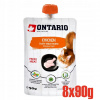 ONTARIO CHICKEN TASTY PASTE VLHKÉ KRMIVO PRE MAČKY KURACIE MÄSO 90g x 8ks