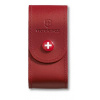 Victorinox 4.0521.1 Kožené puzdro, nože 91 mm 5 až 8 vrstiev, červené