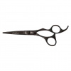 Olivia Garden SilkCut Shear Matt Black Edition 5-75B profi kadeřnické nůžky