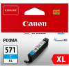Canon 0332C001 Original Canon Tintenpatrone Azúrová High-Capacity (0332C001,0332C001AA,332C001,332C001AA,CLI-571CXL,CLI-571XLC)