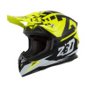 Motokrosová prilba ZED X1.9 čierno/biela/žltá fluo