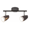 Rabalux KAREN 6513 LED stropné bodové svietidlo 2x4W | 560lm | 3000K | IP20 - čierna