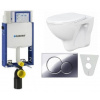 Geberit SET Kombifix 110.302.00.5 +WCzávesné Cersanit ARES+sedátPolyprop+Sigma01 ChrómLesk 110.302.00.5ARESChrom