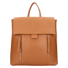 Dámsky kožený batoh Italia Mokka - koňak