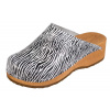 Dreváky BUXA Dámske Dreváky Na Platforme PZM1 - Zebra Veľkosť: 37 [23,8 cm]