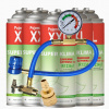 SET Plyn 5x R1234yf Faktor klimatizácie Kábel Adaptér 1175 g