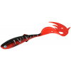 Mikado Gumová Nástraha Sicario Pike Tail Red Tiger Balenie - 10,5 cm 6 g 4 ks