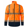 Rimeck HV DROP 5V3 Softshellová bunda pánska Fluorescenčno oranžová, XXL