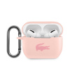 Lacoste Liquid Silicone Glossy Printing Logo puzdro pre Apple Airpods Pro LCAPSI