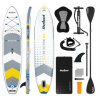 Paddleboard SUP REBEL ACTIVE RBA-4501WH so sedátkom, biely, 11'6