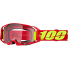 100% Armatic Red, mtb okuliare - Clear Lens